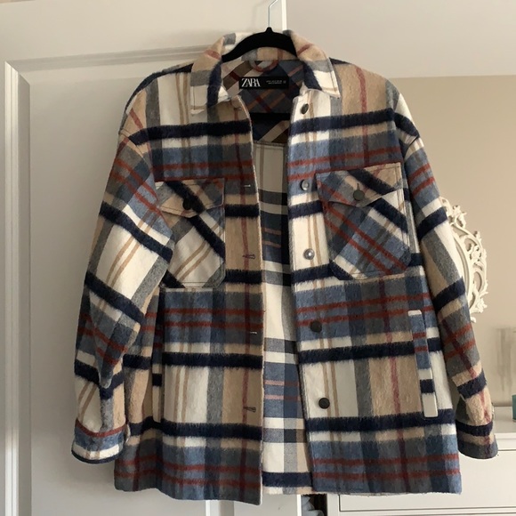 Zara plaid shacket - Picture 1 of 1
